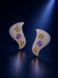 Celestia Multicolor Stud Earrings