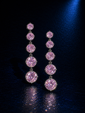 Pink Drop Earrings