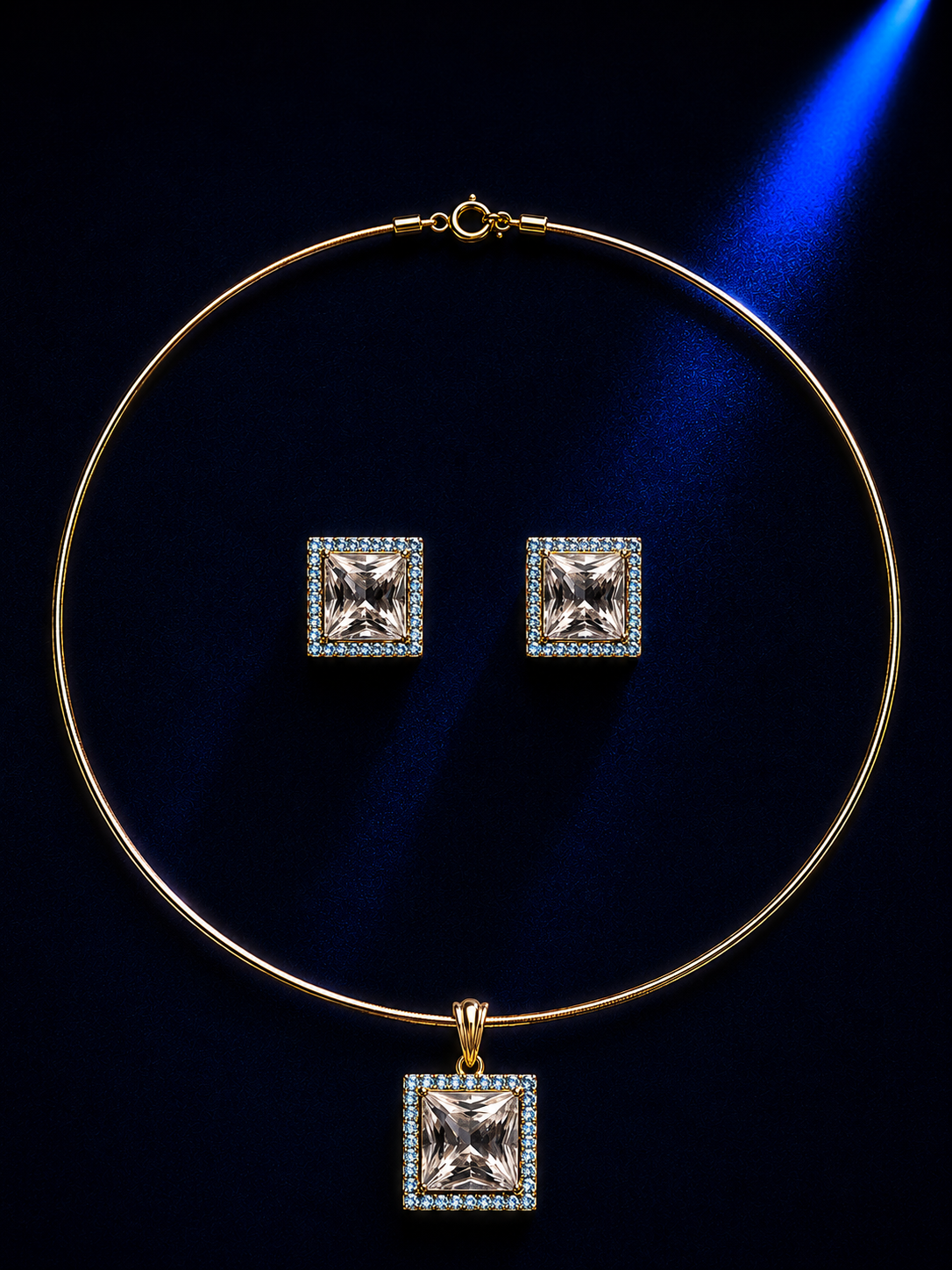 Princess Halo Hasli Necklace Set