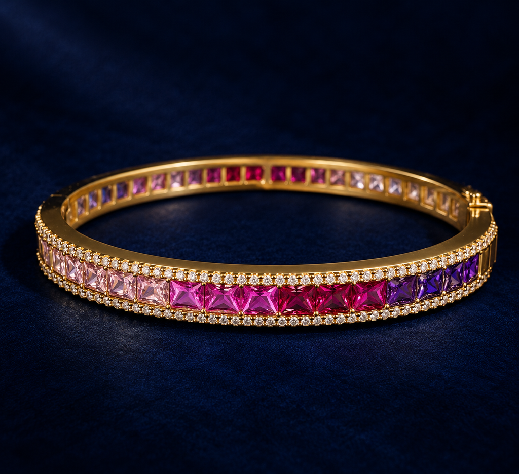 Prism Luxe Gradient Tennis Bangle