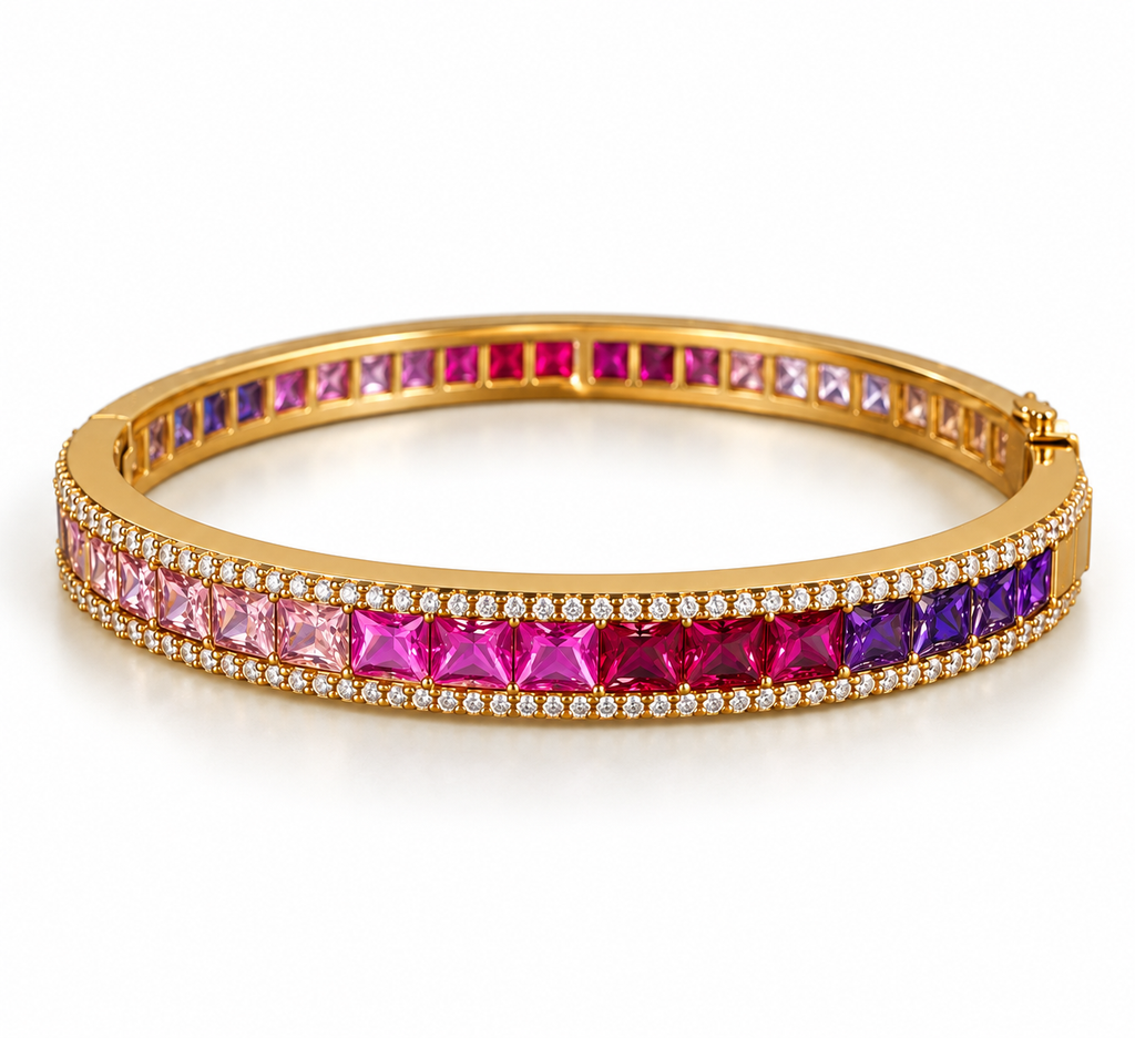Prism Luxe Gradient Tennis Bangle