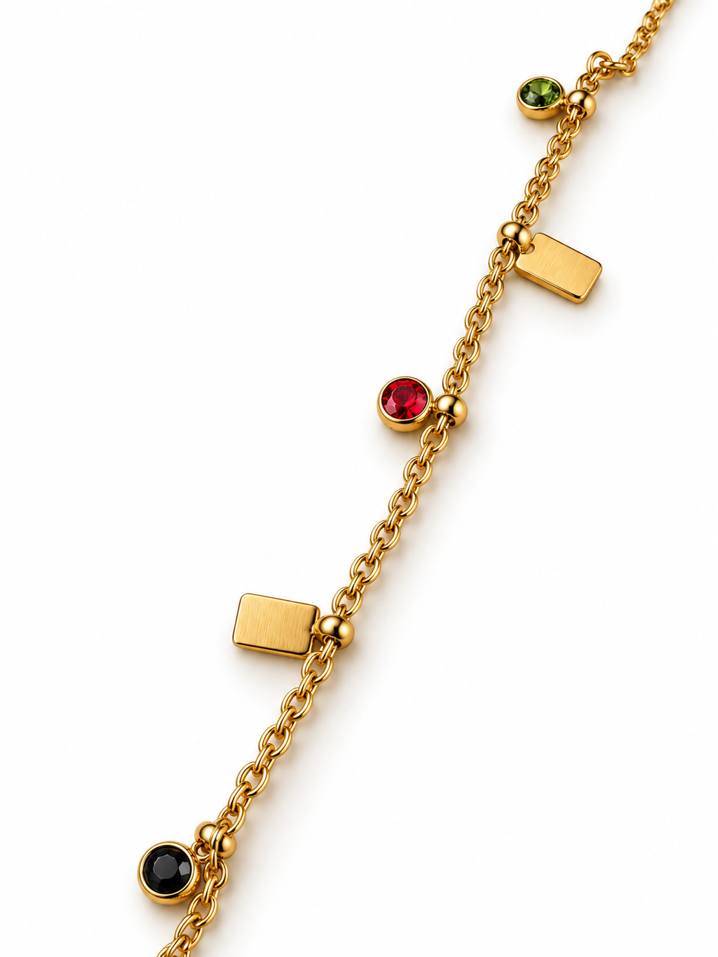 Multicolour Charm Bracelet