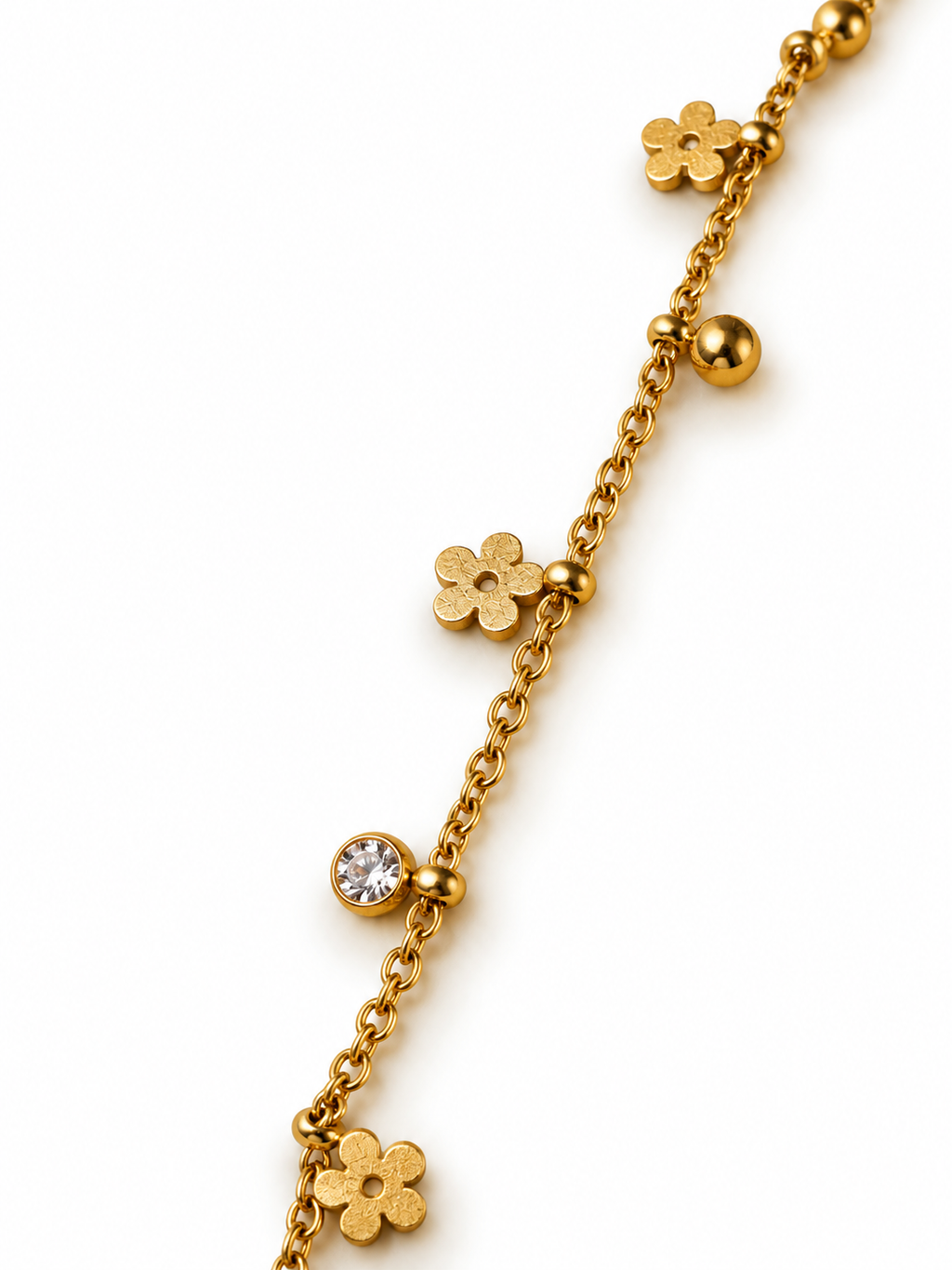 Luna Bloom Charm Bracelet