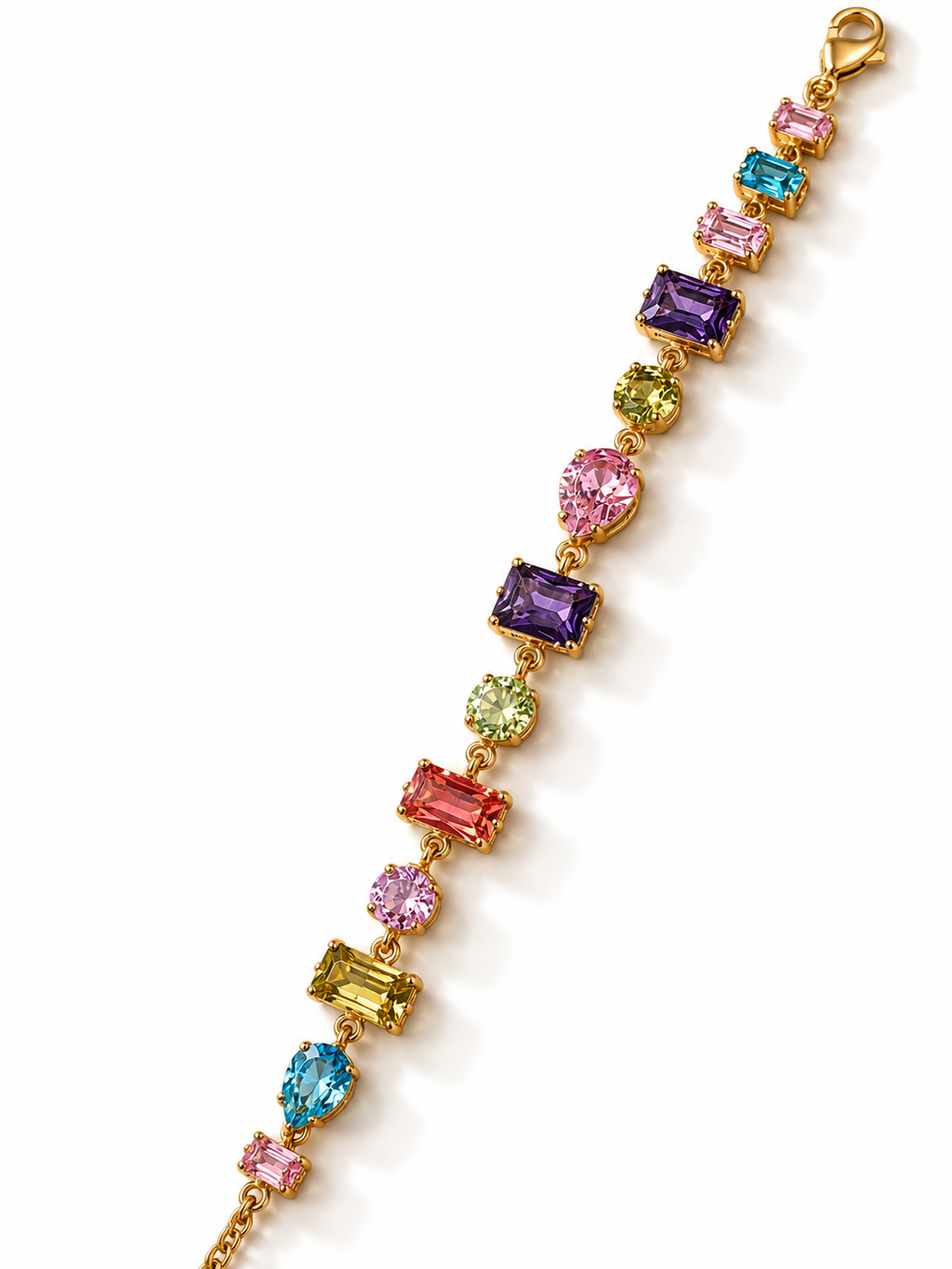Prism Luxe Multicolour Statement Bracelet