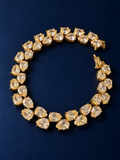 Double Pear Tennis Bracelet