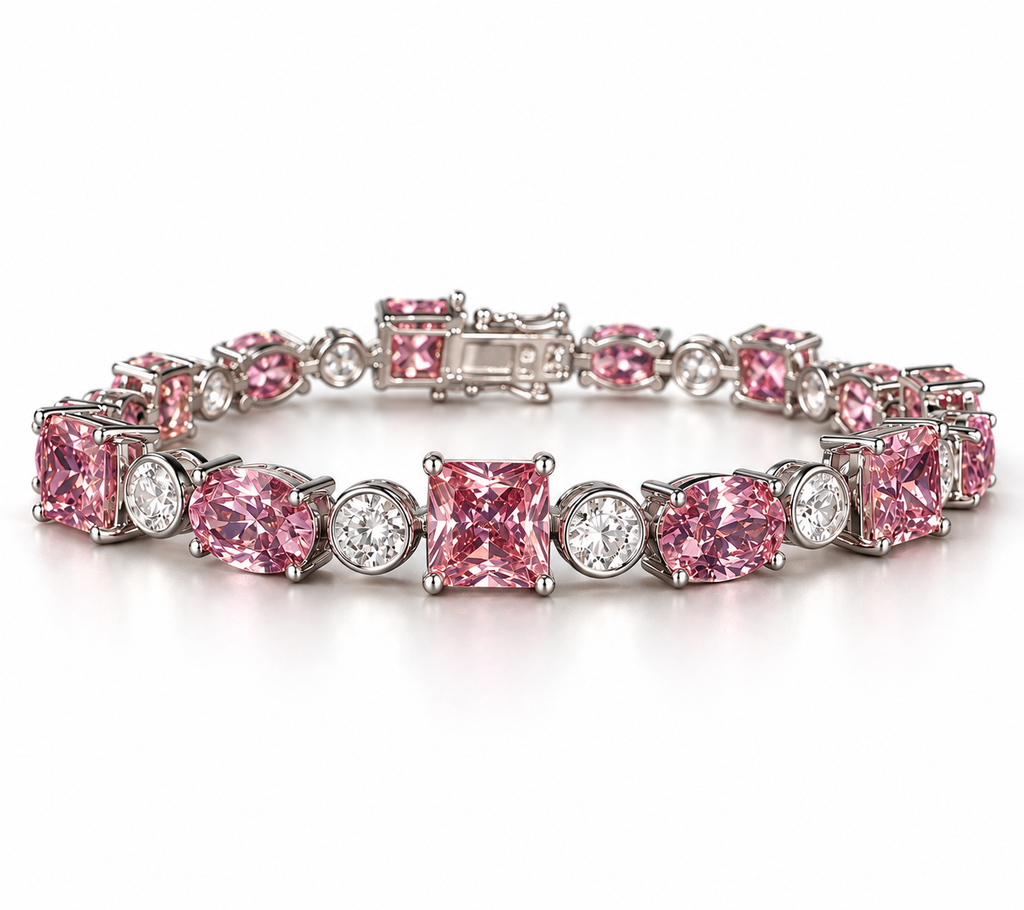 Blush Royale Tennis Bracelet