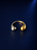Sculpted Open Cuff Ring