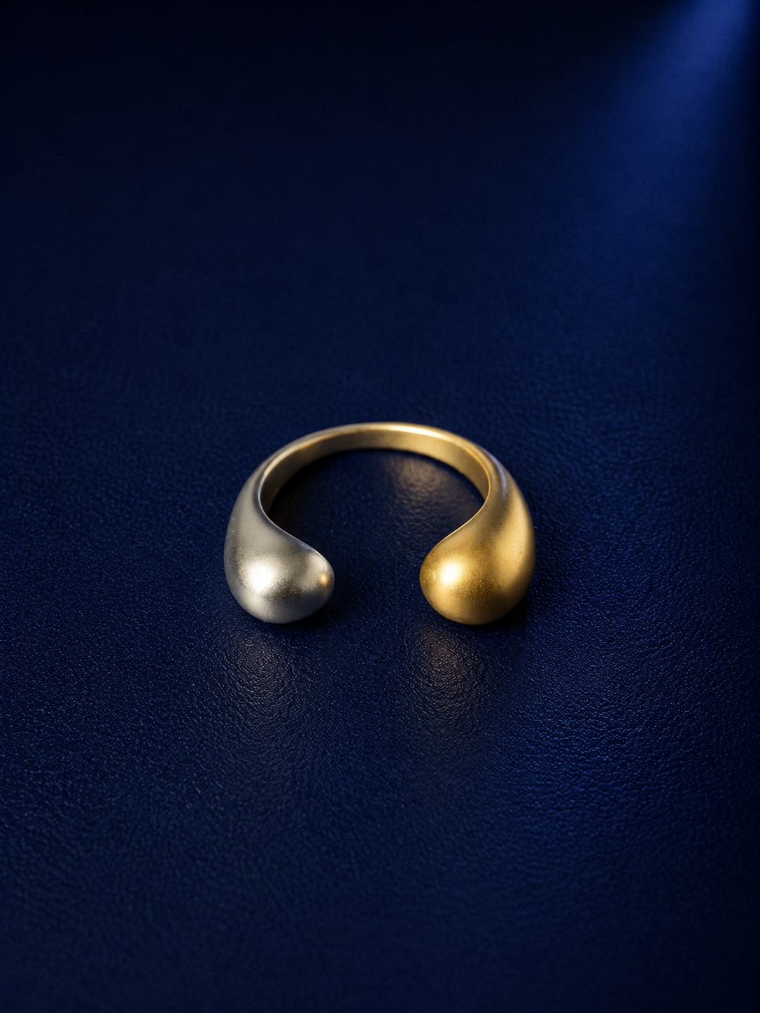 Sculpted Open Cuff Ring