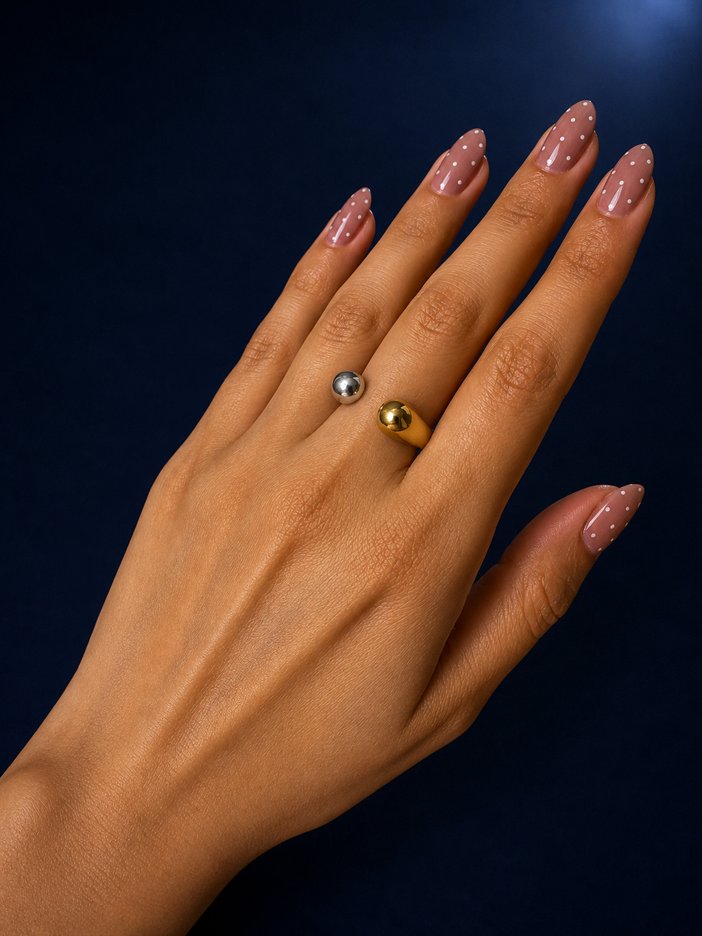 Sculpted Open Cuff Ring