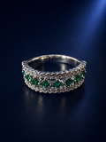 Luxe Scalloped Statement Ring