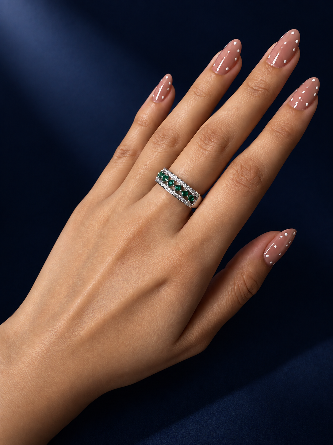 Luxe Scalloped Statement Ring