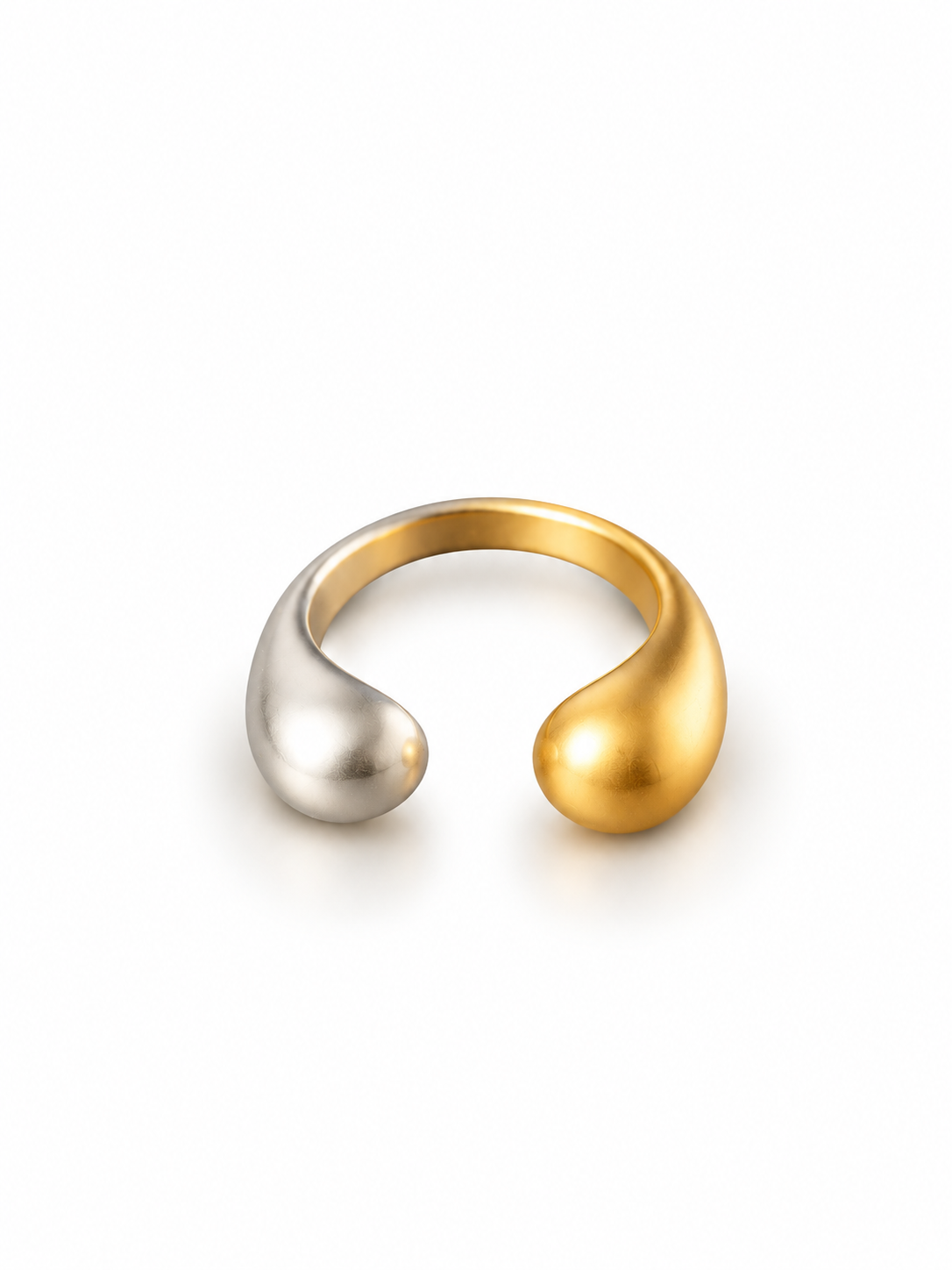 Sculpted Open Cuff Ring