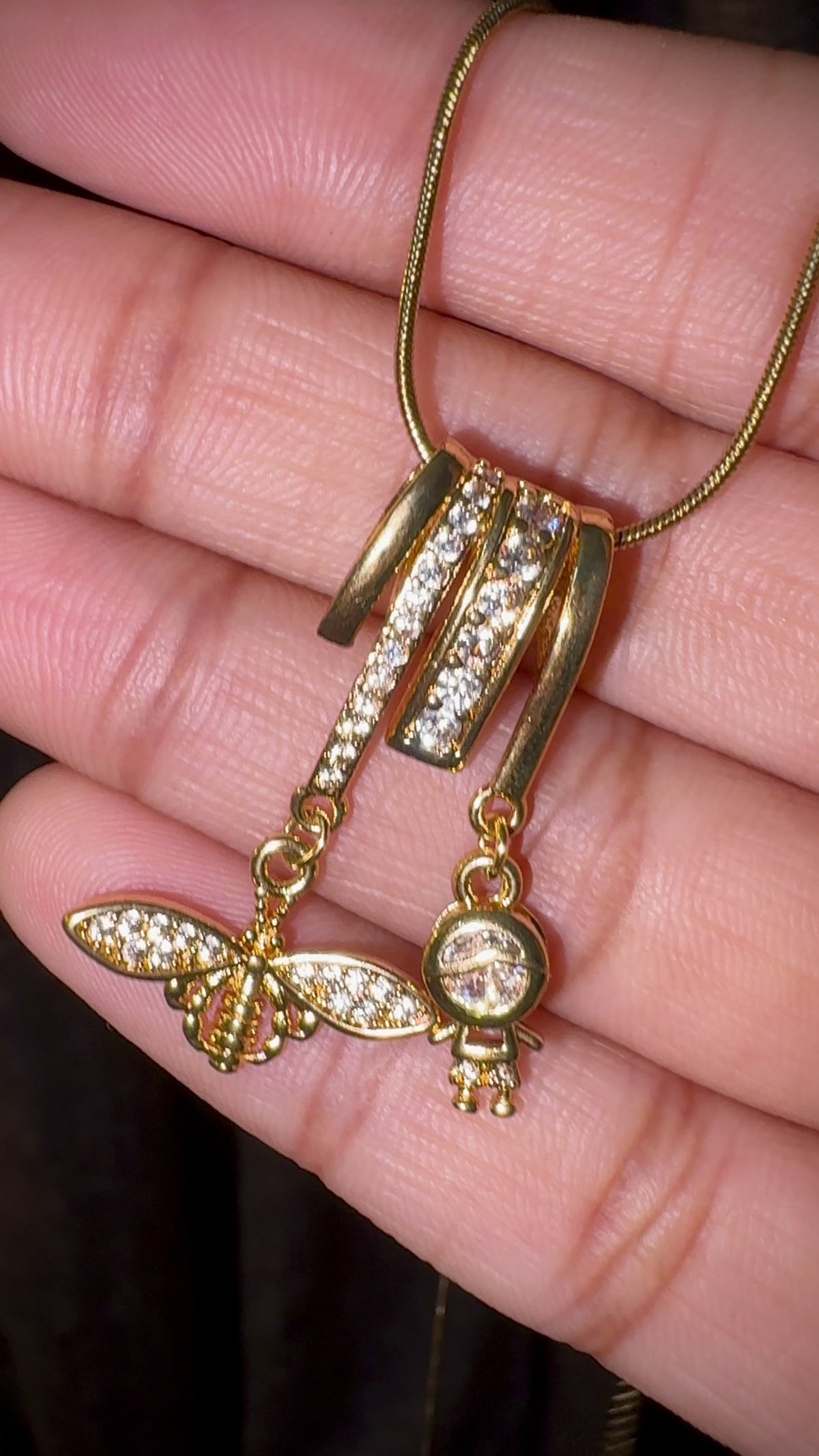 Garden Whimsy Pendant Necklace
