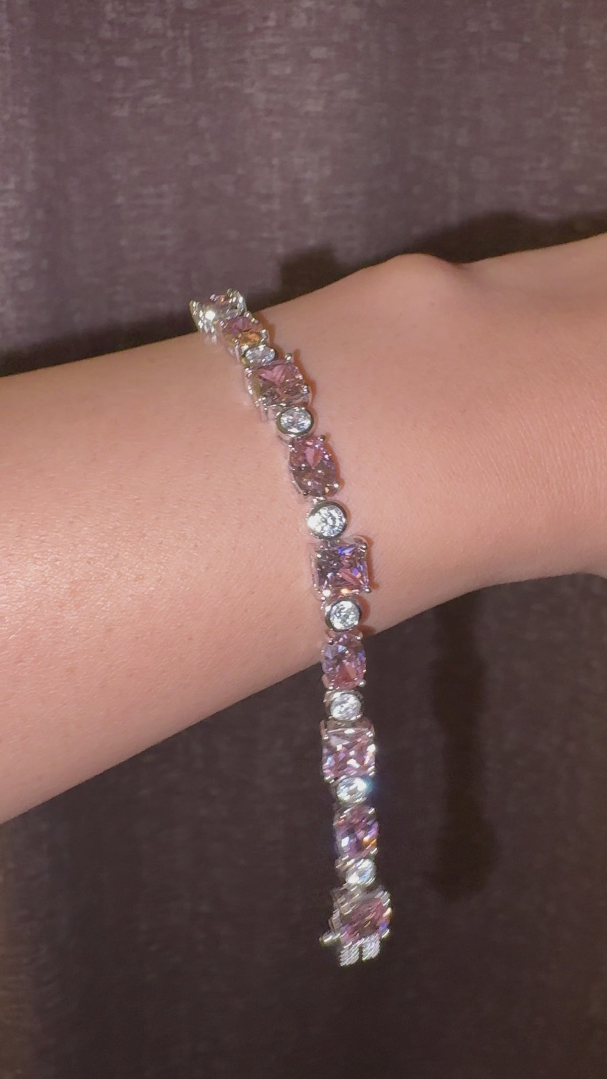 Blush Royale Tennis Bracelet