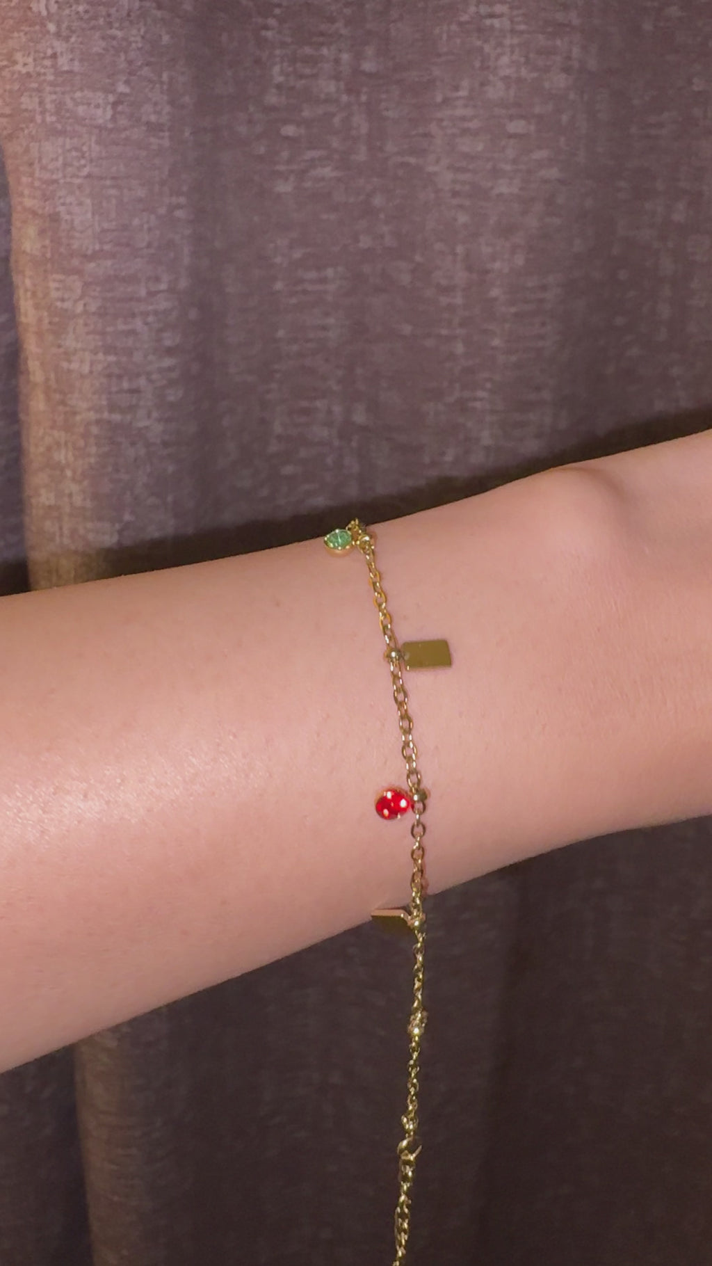 Multicolour Charm Bracelet